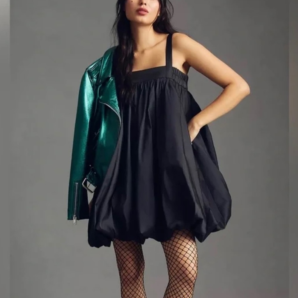 Bloni bubble mini dress